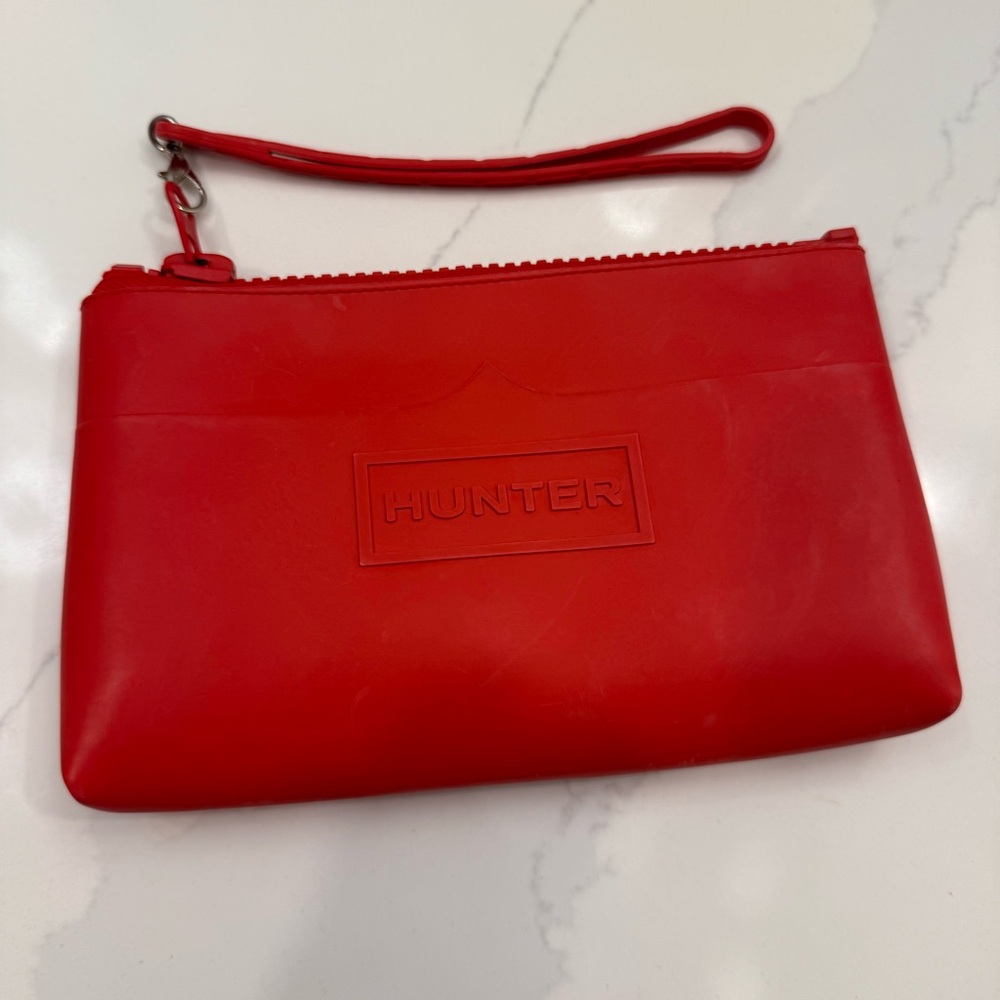 Hunter for Target red wristlet pouch